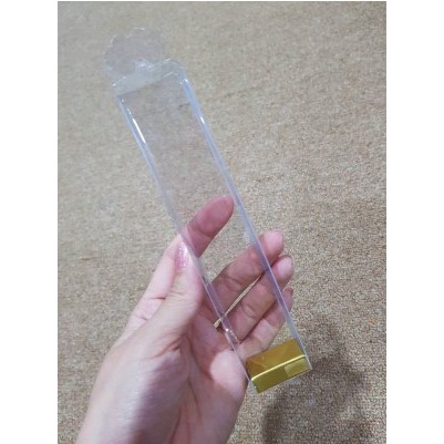 (MIKA SAJA) Kotak Mika Untuk Kemasan Souvenir Kipas