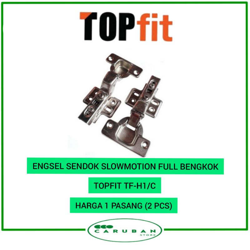 Engsel Sendok Full Bungkuk Slowmotion TopFit / Engsel Sendok Full Bengkok Top Fit / Taco