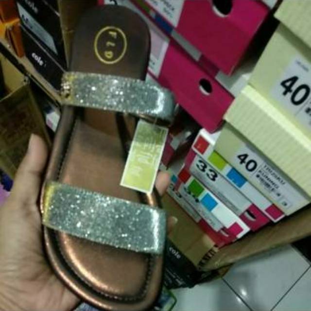 Sz 39 Sandal teplek brand Matahari merk FLD