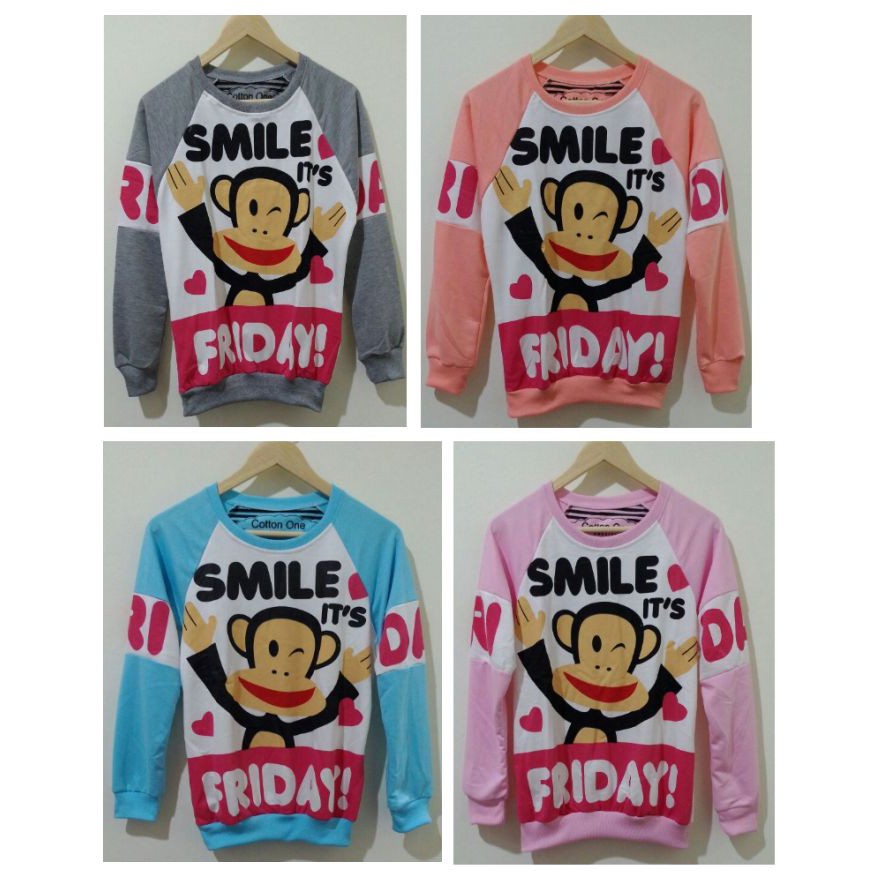 SWLN19 - Sweater Paul Frank Love Friday