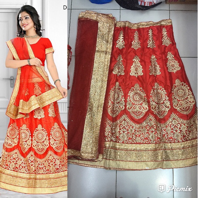 Lengga india semi stich lahenga lahengga lenga ishita gopi yeh hai mohabbatein