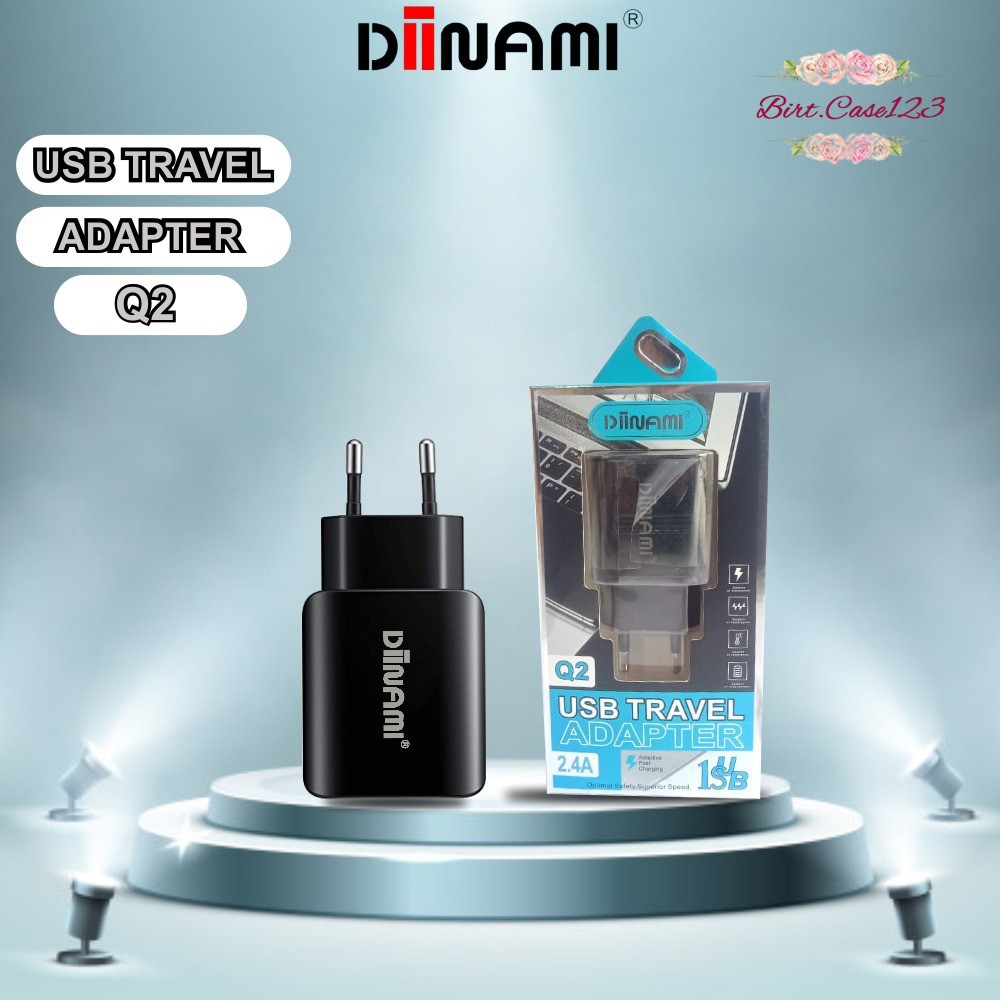 Q2 BATOK ADAPTER CASHAN DIINAMI 2.4A FOR OPPO SAMSUNG REALME XIAOMI VIVO BC2998
