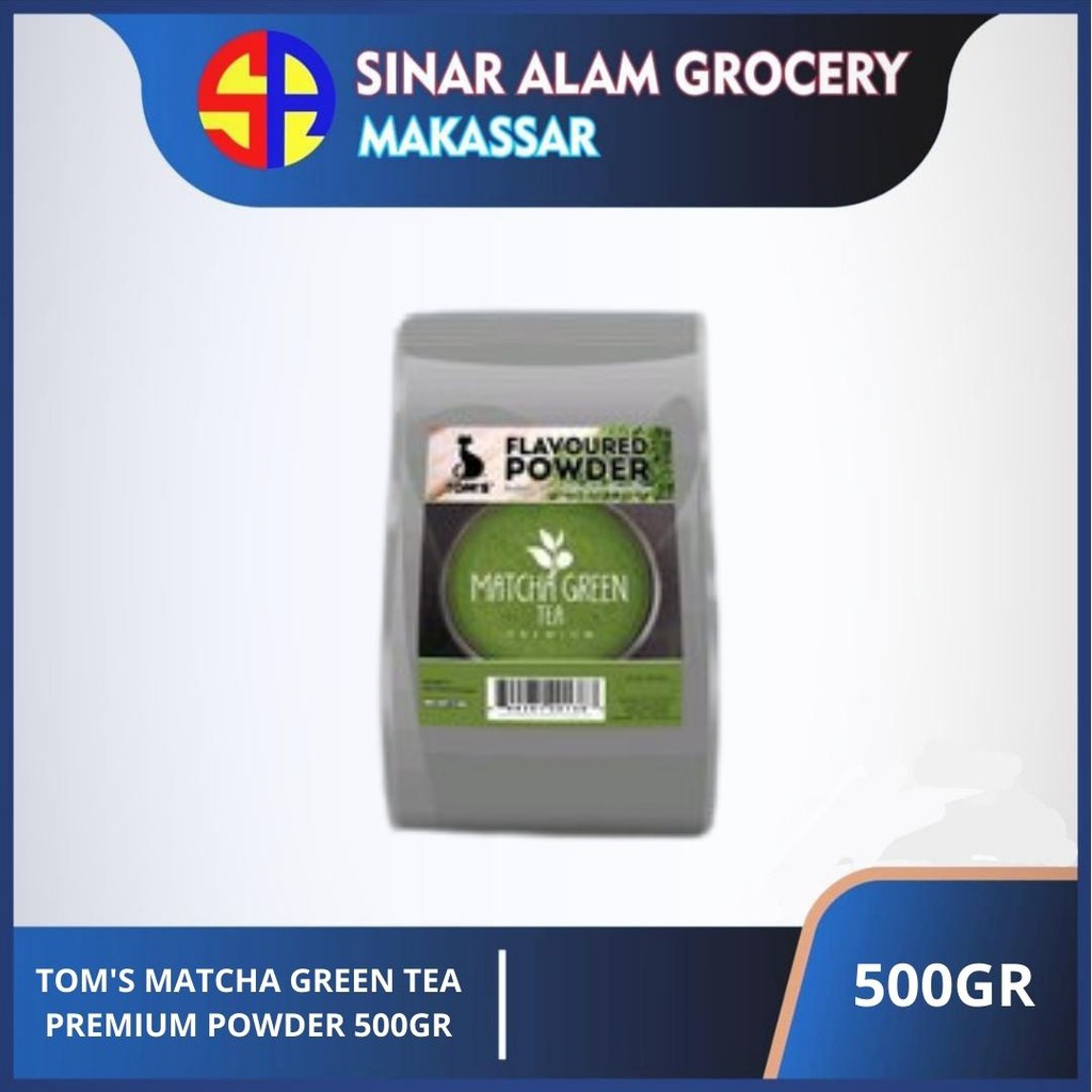 

TOM'S MATCHA GREEN TEA POWDER 500GR