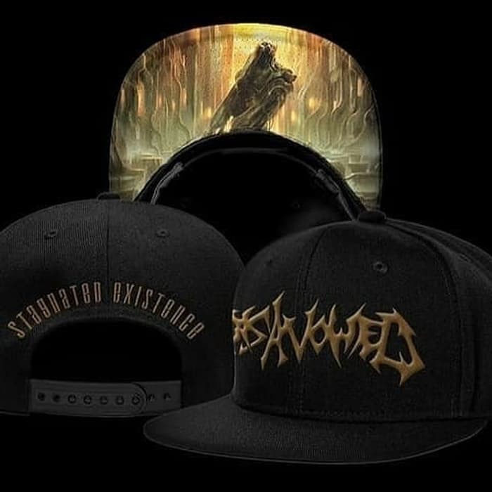 DISAVOWED SNAPBACK Logo Gold -