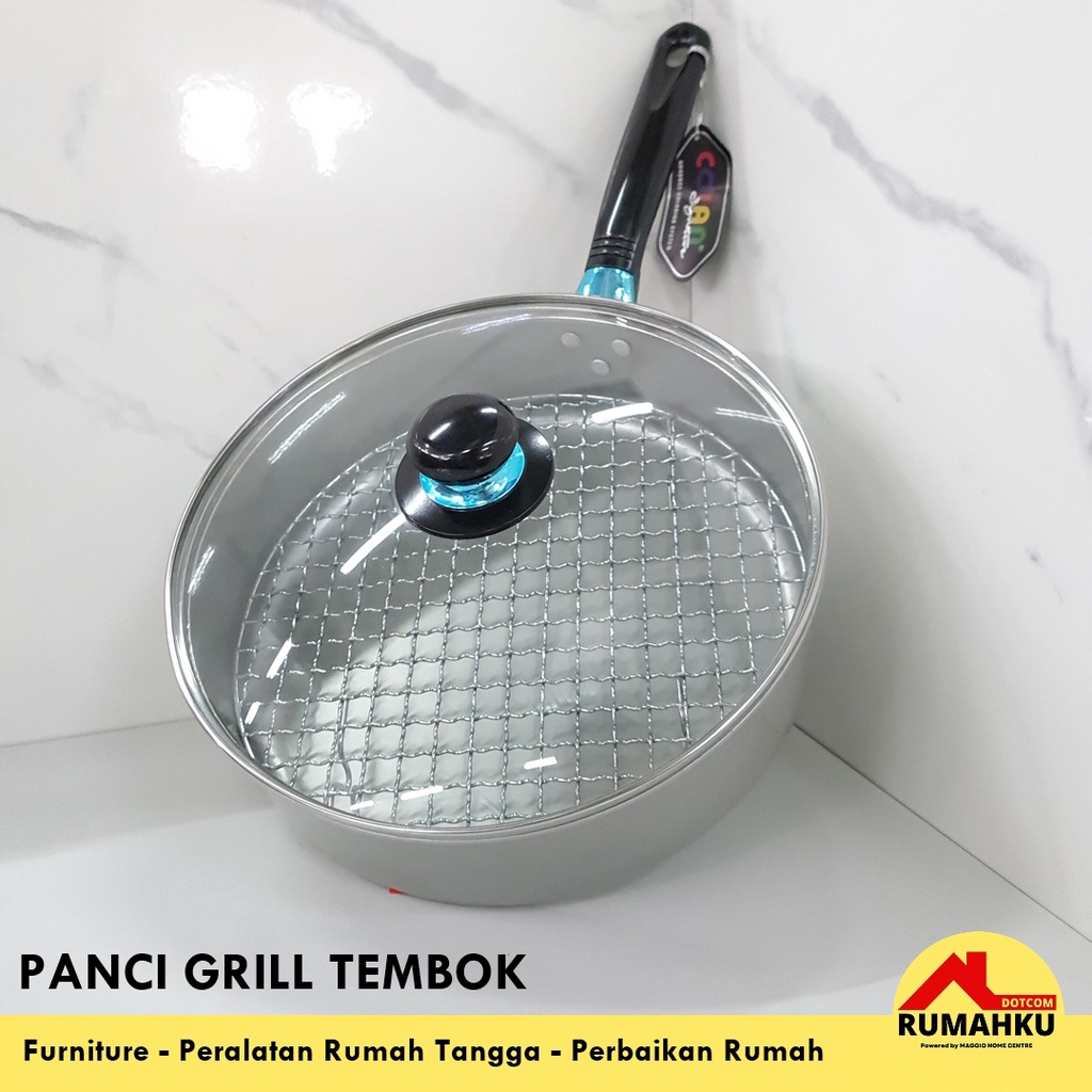 PANCI MASAK - PANCI SAYUR - PANCI MASAK ANTI LENGKET - PREMIUM GRILLXFRYPAN - MASPION