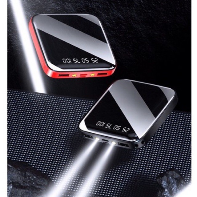 Mobile Power bank Penyelamat HP isi daya darurat baterai mungil imut stylish kecil iphone 10000 mAh 