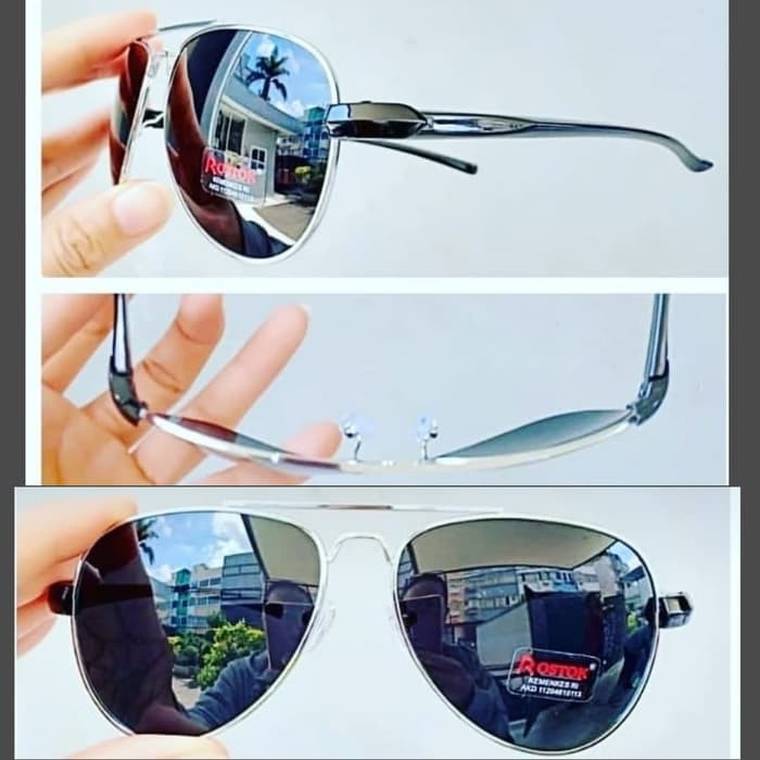 Jual Kacamata Classic Sungglasses Bl Cobra Lensa Silver Cermin Shopee Indonesia