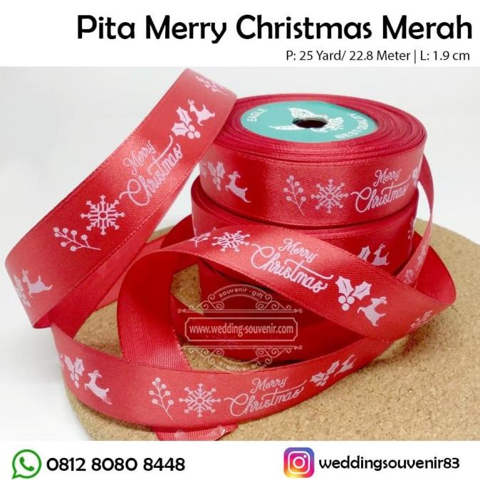 

Best Product!!! Pita Merry Christmas Merah - Paling Dicari