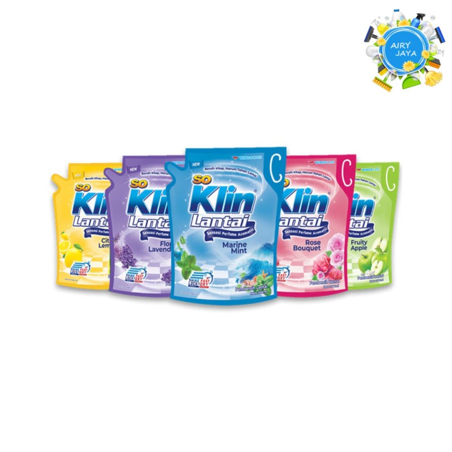 So Klin Pembersih Lantai 1600 ml