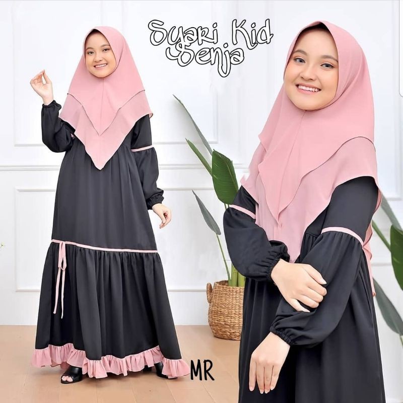 SYARI SENJA KID MOSCREPE PREMIUM