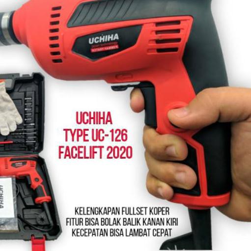 ☊ Mesin bor 13mm Uchiha kecepatan bisa diatur dan bolak balik drill ♥