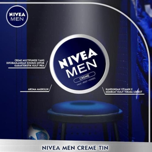 NIVEA MEN CREME TIN PELEMBAB WAJAH PRIA | Perawatan Pria