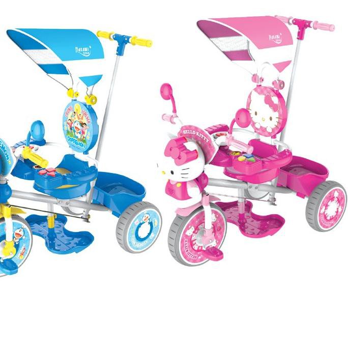 ◌ Sepeda Anak Roda 3 Nakami  Karakter Lucu ♬