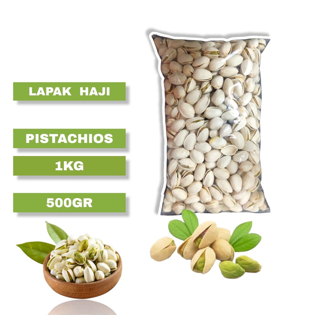 

kacang pistachios/ kacang mekah/kacang fustuk 250gr