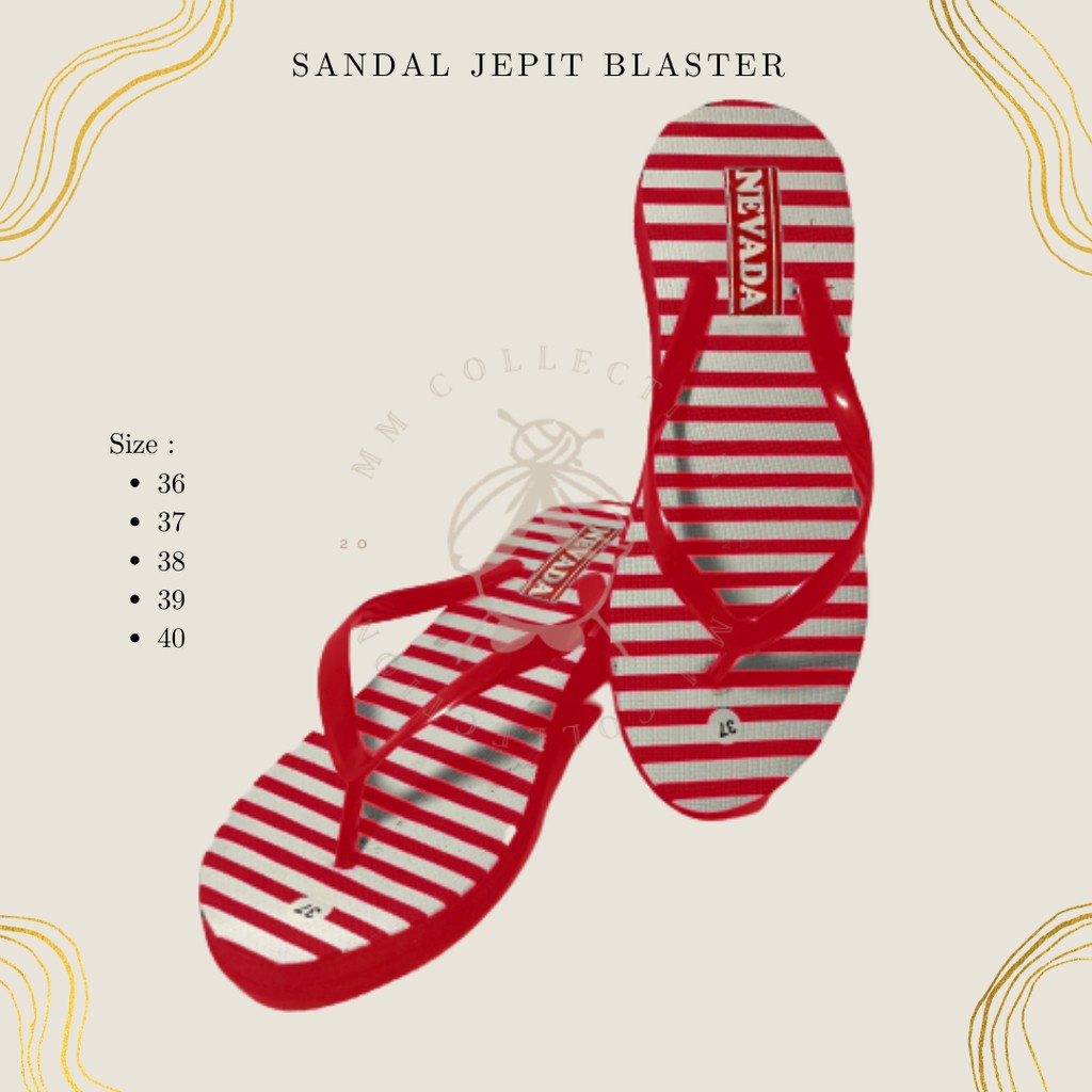 Sandal Jepit Blaster - Merah
