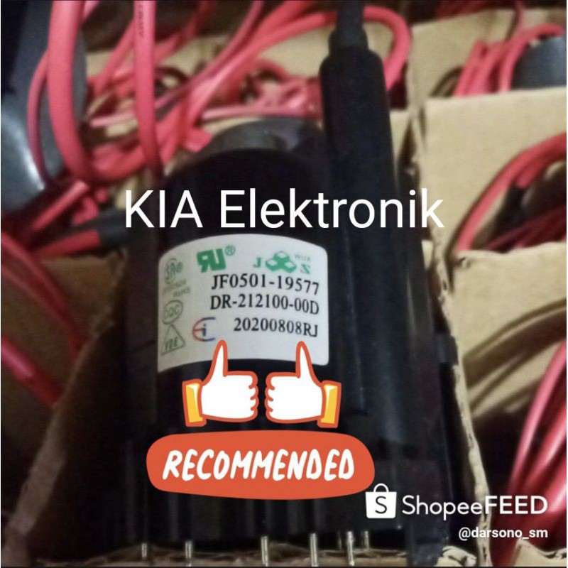 Flyback TV Tabung Polytron Digitec Cembung Flat JF0501-19577 FBT Plaibek Polibek TV CRT Politron Ori