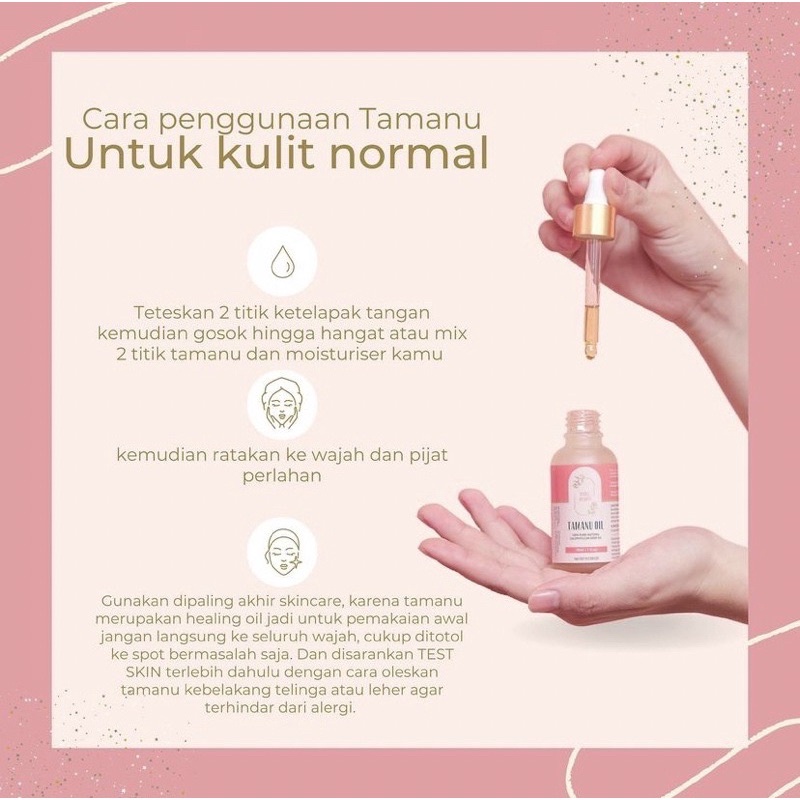 TAMANU OIL Perle Beaute 100% pure BPOM (BERSERTIFIKAT TERBAIK)