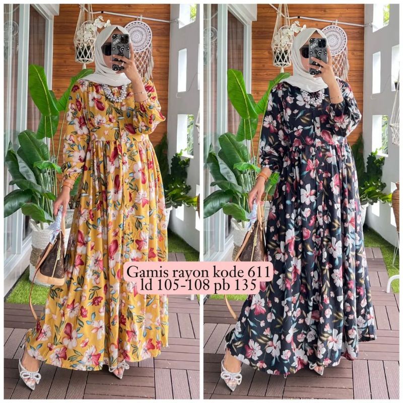 Gamis Rayon Terbaru / Gamis Rubiah Terbaru / Gamis Crinkle Terbaru / Gamis Jumbo Terbaru / Midi Dres
