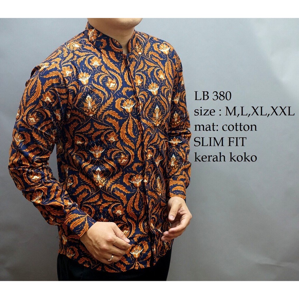 PASHA KOKO CASUAL ARRAYAN KOKO DEWASA BAJU KOKO MUSLIM KOKO S XL Dark Grey Promo Ramadhan U1A4