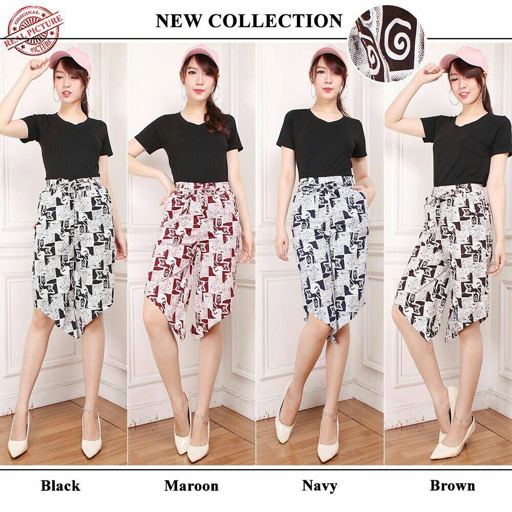PROMO Celana Pendek Alfina Shortpants Wanita