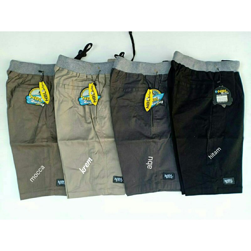 celana pendek chinos NBL jumbo