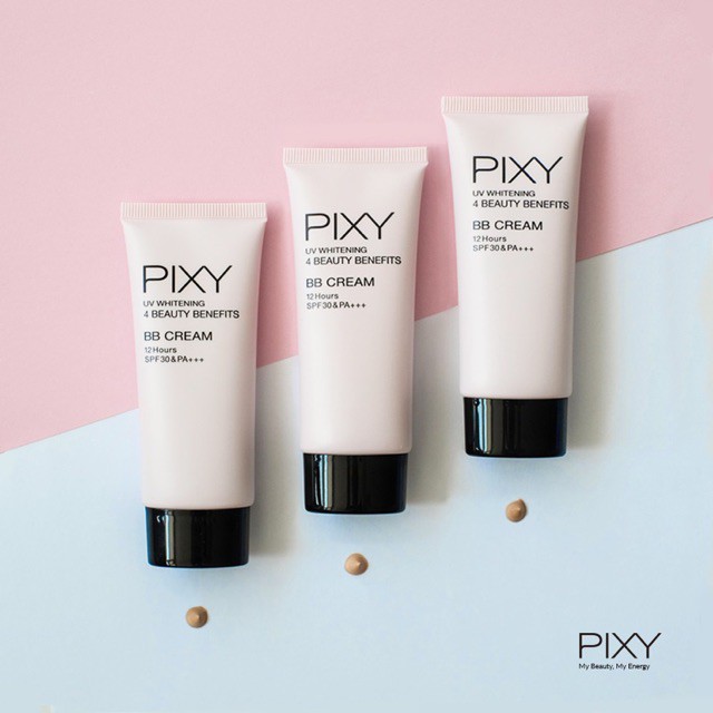 ❄️MATCHA❄️ PIXY UV WHITENING 4 BEAUTY BENEFITS - BB CREAM CREAMY CAKE BEDAK ORIGINAL