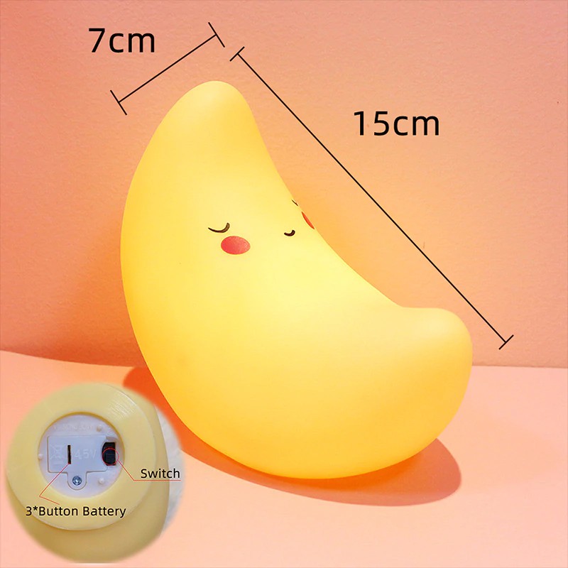 Topprice COD Lampu Tidur Meja Kamar Karakter Lucu Dekorasi LED Murah Produk Import U37