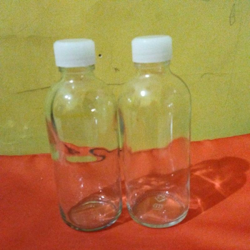 

botol kaca madu 250ml (polos)