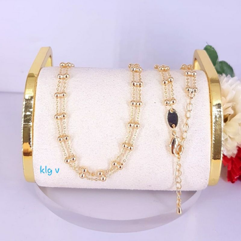 Kalung Jedar 2 Layer High Premium Jewellery