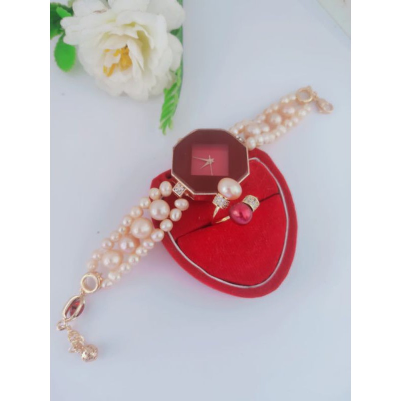 set jam dan cincin