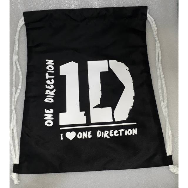 Tas Serut Drawstring Stringbag ONE DIRECTION Bebas Custom