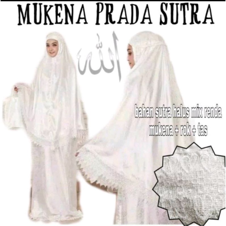 BiSA codDISCON PROMO!!! MUKENA PRINCESS PRADA MUKENA DEWASA MUKENACANTIK