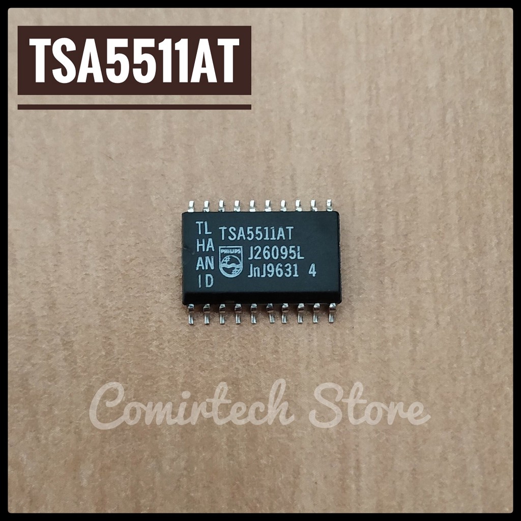 TSA5511AT 1.3 GHz Bidirectional I2C-bus controlled synthesizer not TSA5511