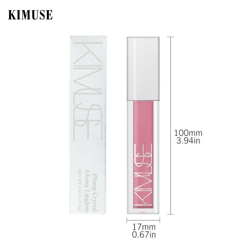 (READY &amp; ORI) Kimuse 6 Color Liquid Plump Crystal Glossy Lip Gloss 805
