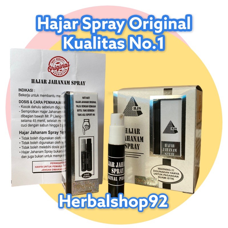 Hajar-Jahanam Spray ORI Kualitas No.1