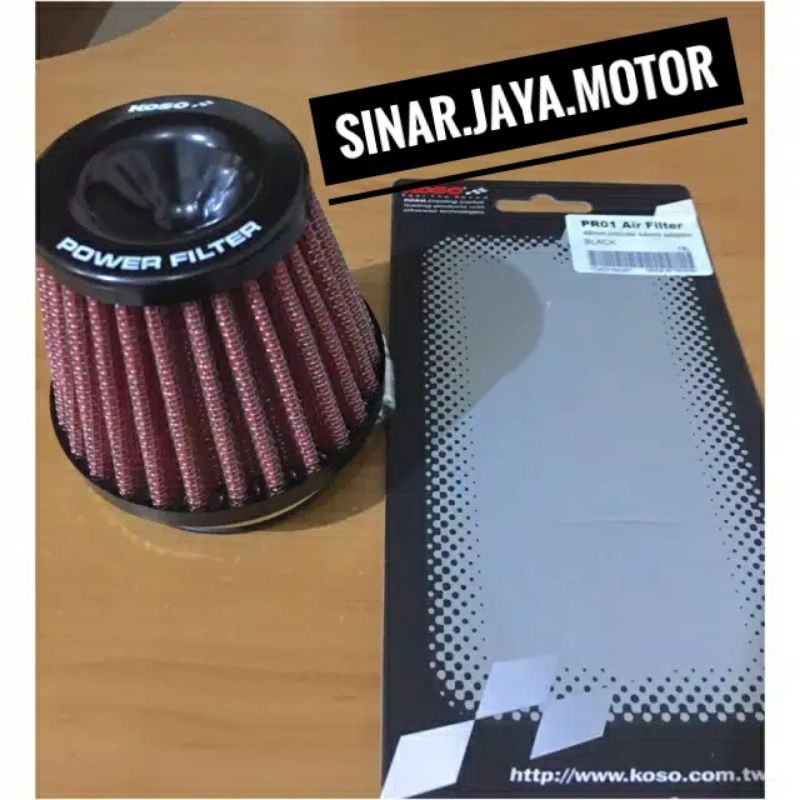 Filter Udara Motor KOSO 24 26 28 30 Saringan Udara Motor KOSO PE PWK 24 28