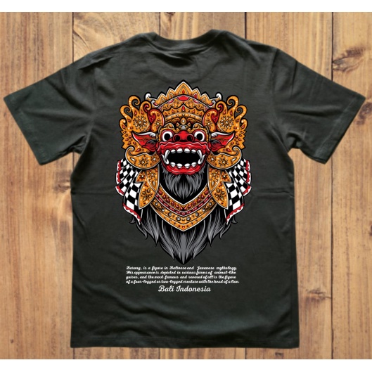 KAOS DITRO BARONG PREMIUM T SHIRT PRIA WANITA CATTON COMBED 24S TEBAL SABLON DTF