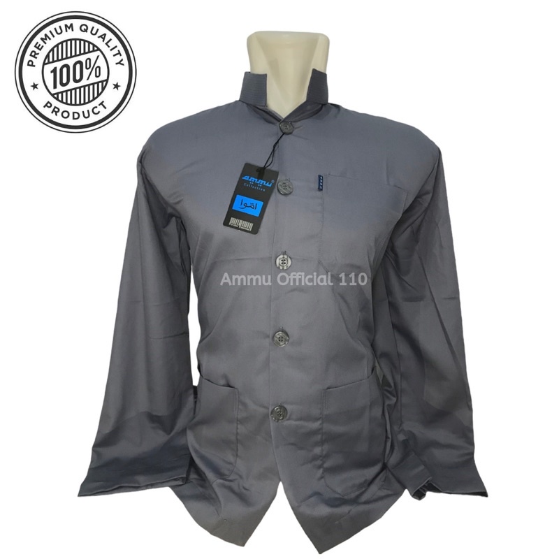 BAJU KOKO AMMU BUSANA MUSLIM PRIA AMMU COLLECTION ORIGINAL 100%-ABU TUA