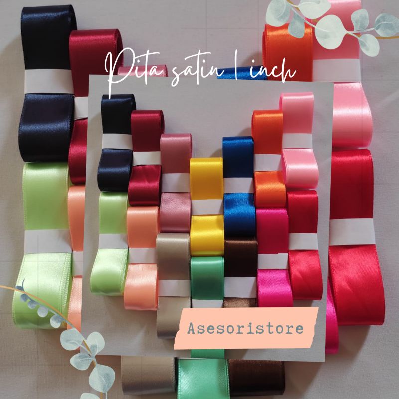 

PITA SATIN 1 INCHI TERMURAH ECERAN 1 METER