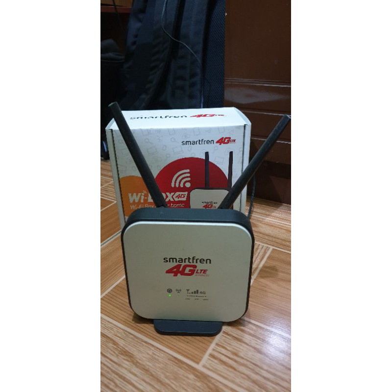 Smartfren Wibox Home Router Fullset + gratis bluetooth speaker