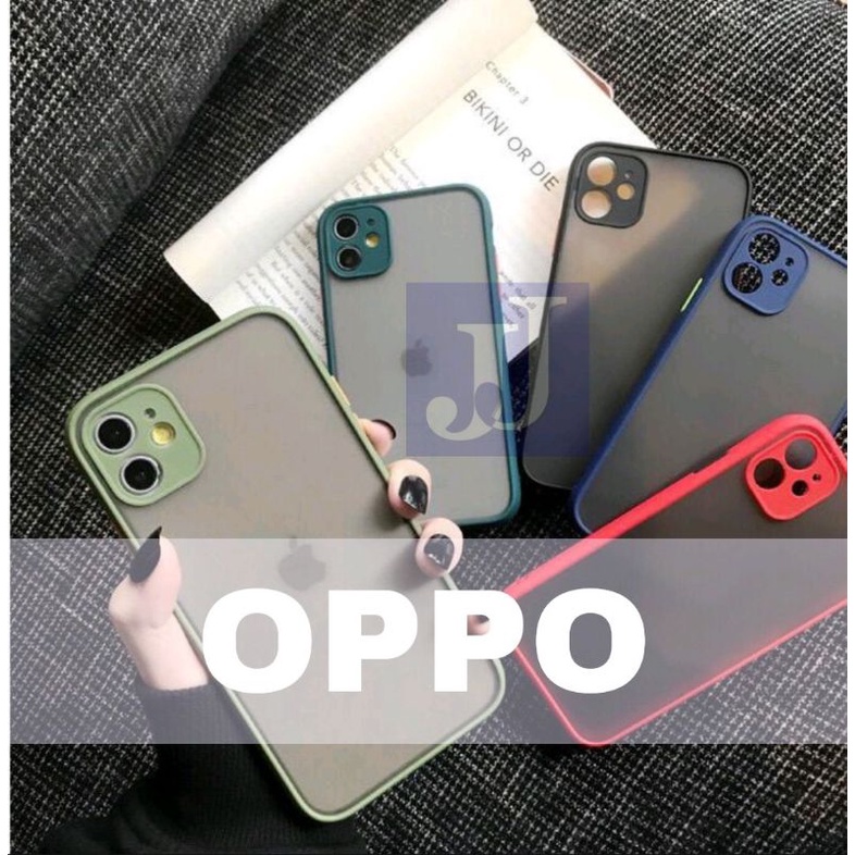 CASE HYBRID MATTE FUZE MY CHOICE DOVE CASING OPPO A3S A31 A33 A5 2020 A9 2020 A92 A52 A53 A54 A7 A5S F9 A12 A16 A15 A95 4g A76 A55 4G RENO 7 4G RENO 8 4G 8 5G