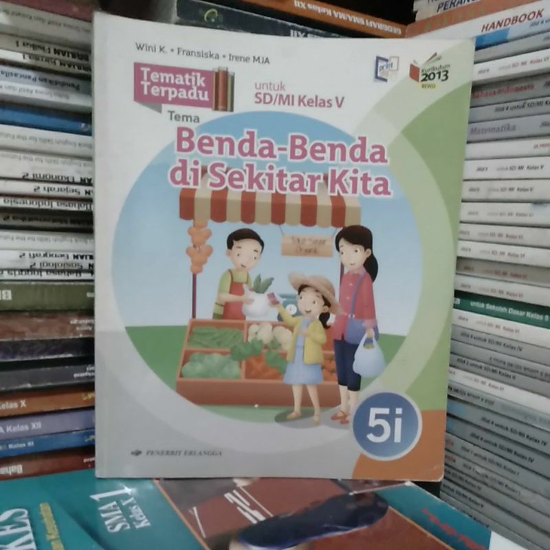 buku tematik terpadu kelas 5i Erlangga