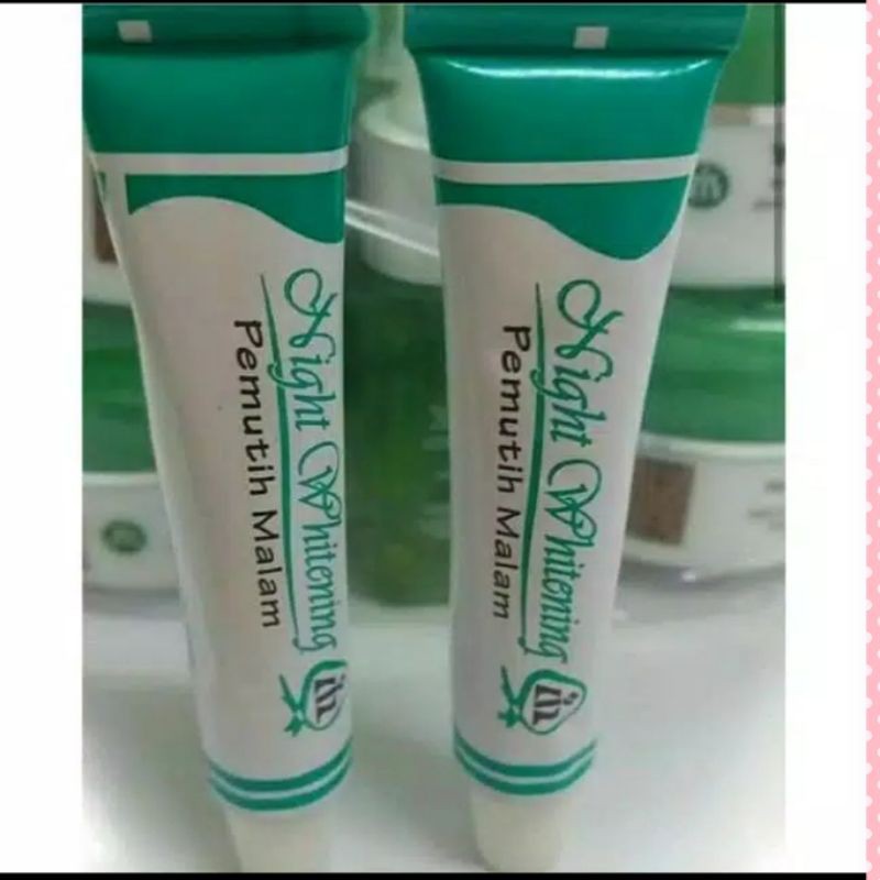 liz skincare night whitening (cod)