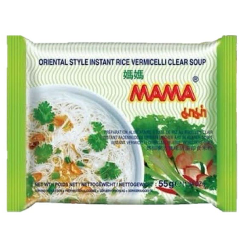 

[55gr] Mama Vermicelli Clear Soup - Bihun Kuah Bumbu ala Thailand