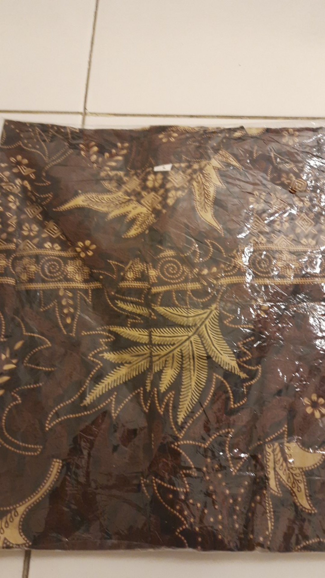Termurah Batik Pria Asj Sa Hrb026 Kenongo Kemeja Tosca Pendek Pekalongan Padi M L Xl Sogan Tulis ::