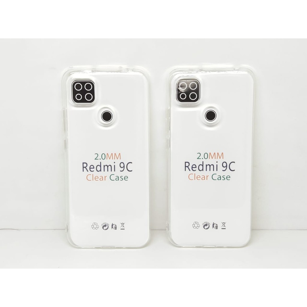 Soft Case OEM Transparan Redmi 9C 6.53 Inchi Clear Ultra Thin TEBAL 2.0mm SUPER CLEAR