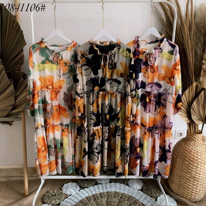 Tunik Ceruty Full Furing Import | Fashion Import