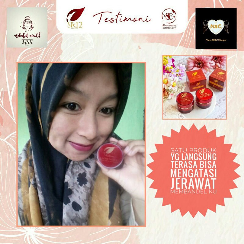 PAKET PENGHILANG JERAWAT SR12 / ACNE SERIES SR12 / ATASI JERAWAT SECARA AMPUH / MENCERAHKAN &amp; MEREGENERASI KULIT WAJAH / PAKET LENGKAP PENGHILANG JERAWAT SR12 / PAKET PENGHILANG BOPENG &amp; BEKAS JERAWAT / PAKET MENYEMBUHKAN JERAWAT / PAKET LENGKAP SR 12