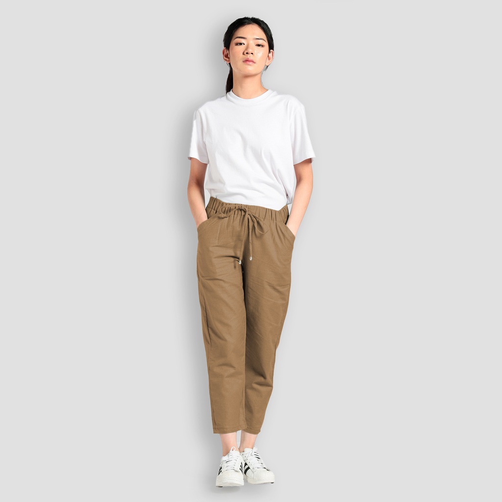 Celana panjang casual wanita gaya Korea model terbaru - XSHOP Rinjani