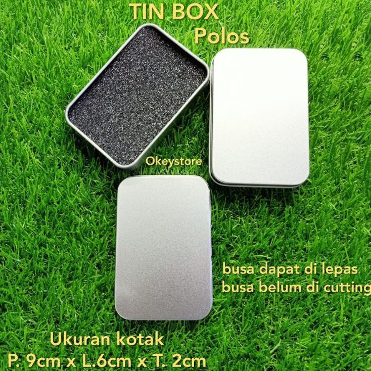 

TEERLARIS Tin box kotak mini flashdisk universal polos
